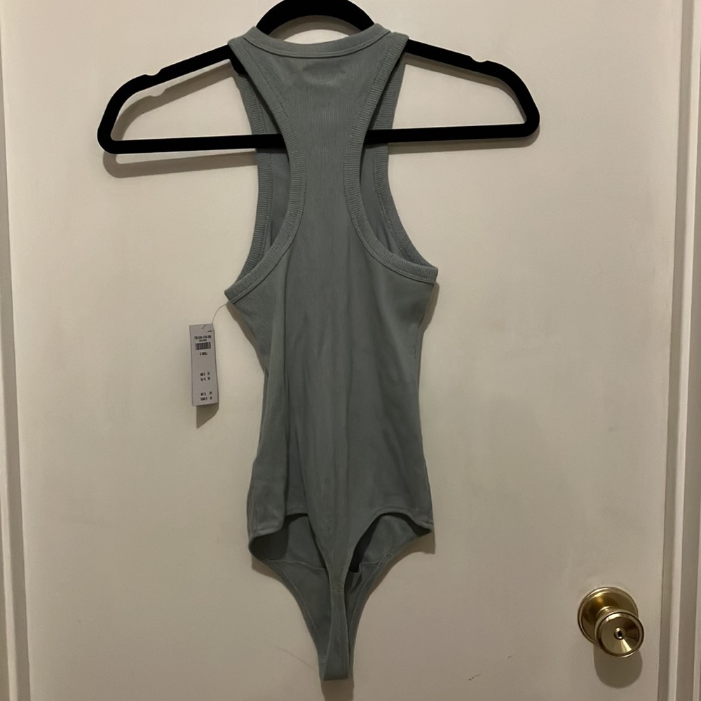 Essential Ribbed Tank Bodysuit - Picture 3 of 4